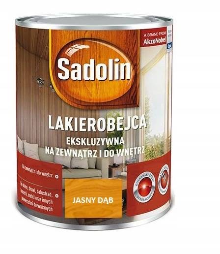 SADOLIN LAKIEROBEJCA EKSKLUZYWNA 0,75 L DĄB JASNY