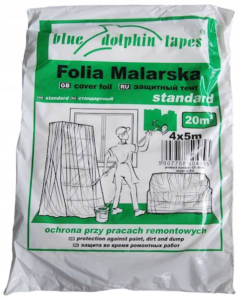 BDT folia malarska STANDARD 4M X 5M CF-4895