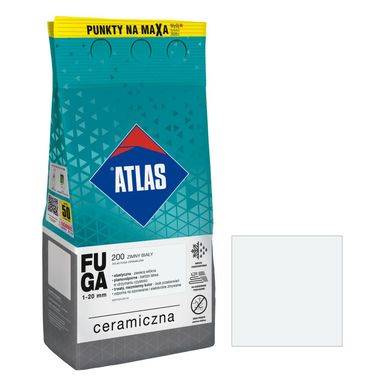 AT FUGA CERAMICZNA 200 ZIMNY BIAŁY 1-20mm 2KG
