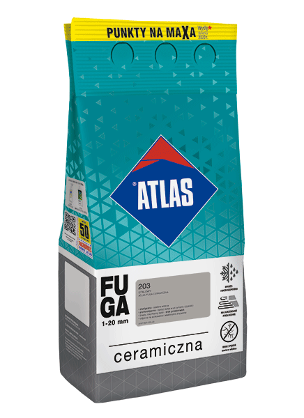 AT FUGA CERAMICZNA 037 GRAFITOWY 1-20mm 2KG