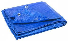 Plandeka 6x8m NIEBIESKA PLA 6*8