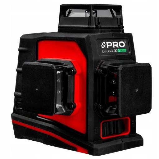 PRO Laser PŁASZCZYZNOWY LK-360.3DG GREEN PILOT