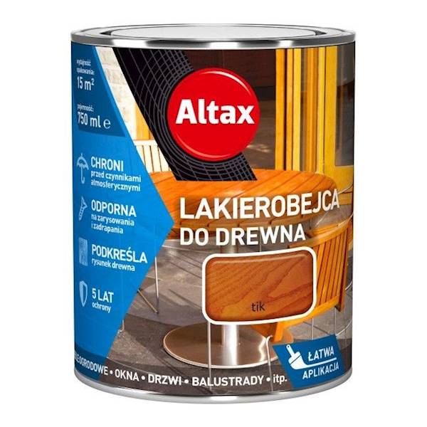 ALTAX Lakierobejca żywiczna TIK 2,5 do drewna