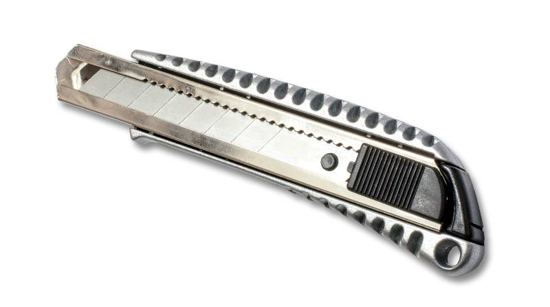 VIM NÓŻ MET.18 mm BLOKADA AUTOM  S-17541