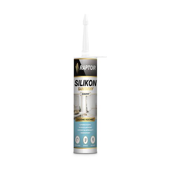RAPTOR SILIKON SANITARNY BEZBARWNY 280 ML