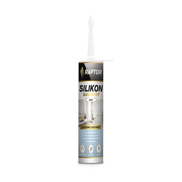 RAPTOR SILIKON SANITARNY BIAŁY   280 ML  