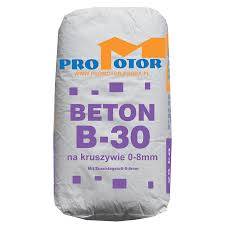 B-30 SUPER MOCNY  BETON W WORKACH 25KG PROMOTOR