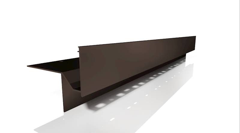 PROFPLAST  PROFIL W60 ŁUKOWY RAL7024