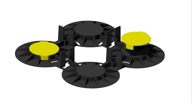 PROFPLAST  PODKŁADKA DYSTANSOWA DO SYS W60