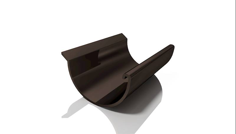 PROFPLAST  ŁĄCZNIK RYNNY  RAL 7024 