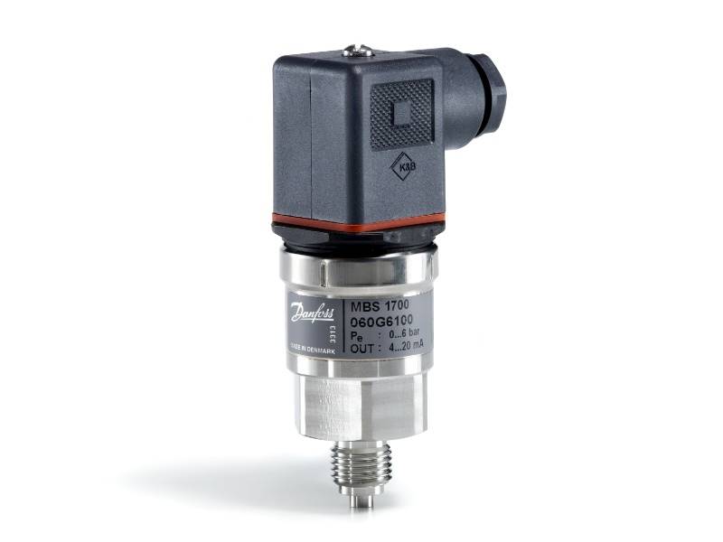 MBS 1700 0-6 bar 4-20 mA 1/4' przetwornik ciśnienia Danfoss