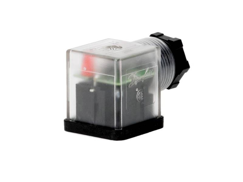 Wtyk LED 230V Danfoss do cewek elektrozaworów