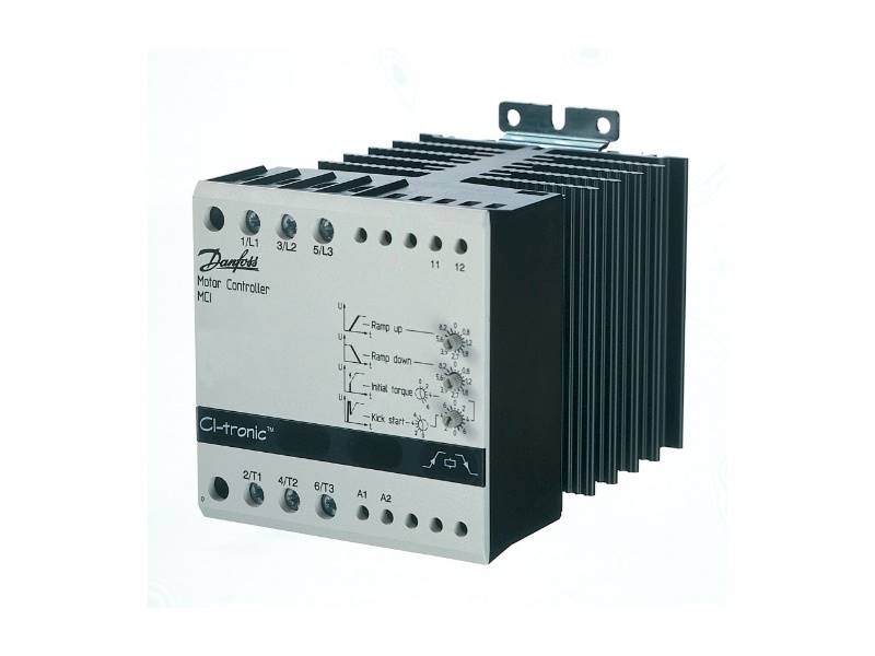 MCI 40-3D I-O, 380-480VAC, 43A, softstart Danfoss