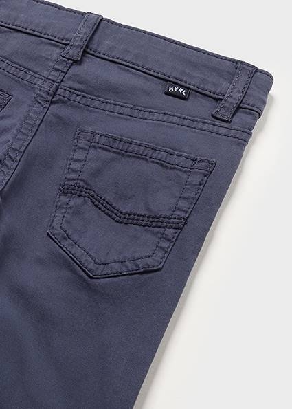 Spodnie serża slim fit basic 506-37 74