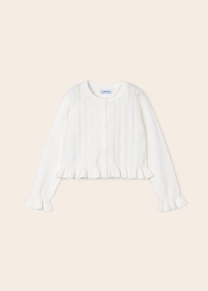 Sweter rozp.dzian. ażur. 3345-56  104