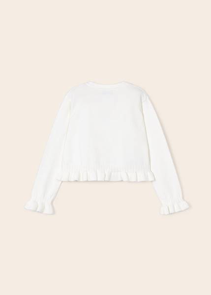 Sweter rozp.dzian. ażur. 3345-56  104