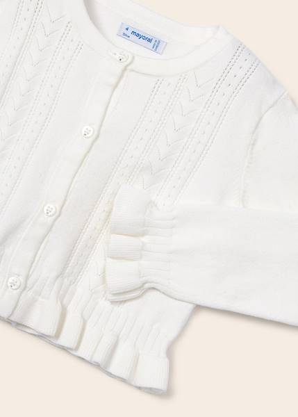Sweter rozp.dzian. ażur. 3345-56  104