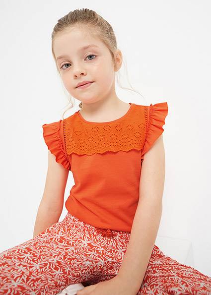 Koszulka na ramiączkach ażurk  3074-65 110