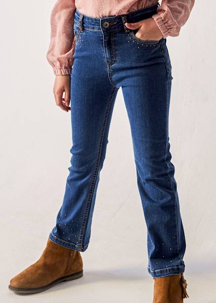 Spodnie długie jeans flared 7507-24  157