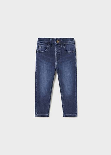 Spodnie jeans slim fit basic 510-17  86