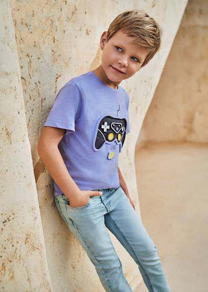 Spodnie soft denim 3546-11 98