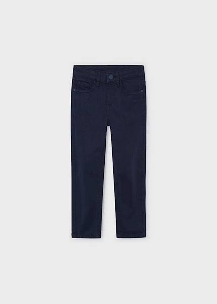 Spodnie serża slim fit basic 509-84 128