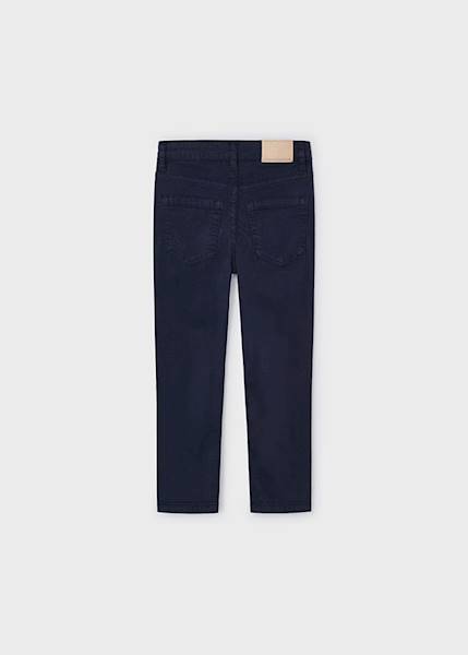 Spodnie serża slim fit basic 509-84 128