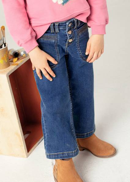 Spodnie wide leg 4547-81  110