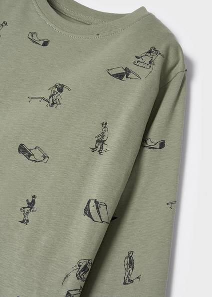 Piżama all over print 4756- 76  152