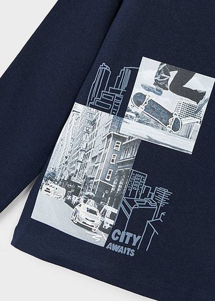 Koszulka d/r "city awaits" 4048-69 134