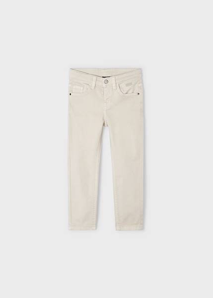 Spodnie skinny fit z serży 3550-24 122