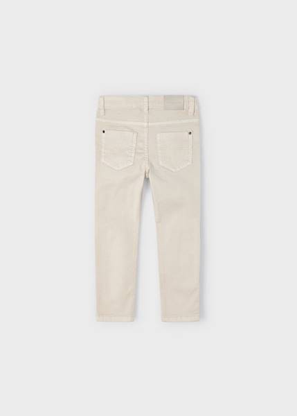 Spodnie skinny fit z serży 3550-24 122