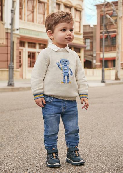 Spodnie jogger soft denim 2534-50 74