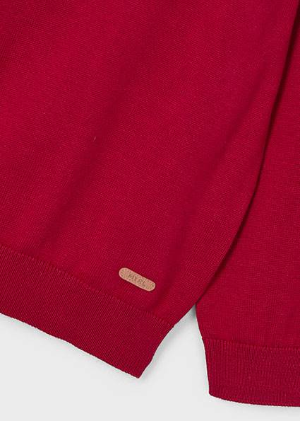 Sweter bawełniany basic 323-80 134