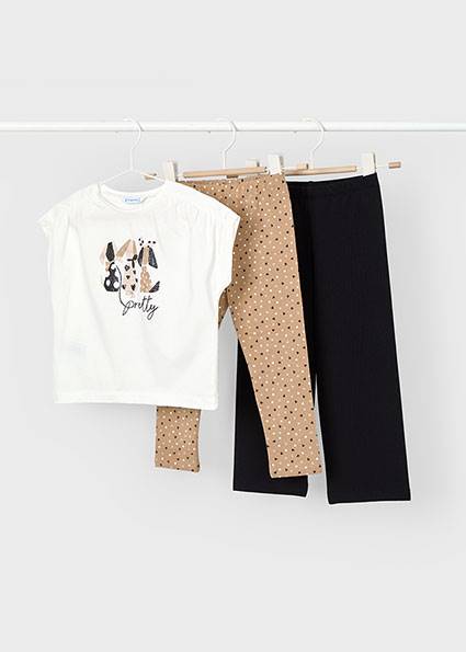 Komplet 2x legginsy 3707-19 104