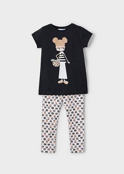 Komplet z legginsami 3713-70 116