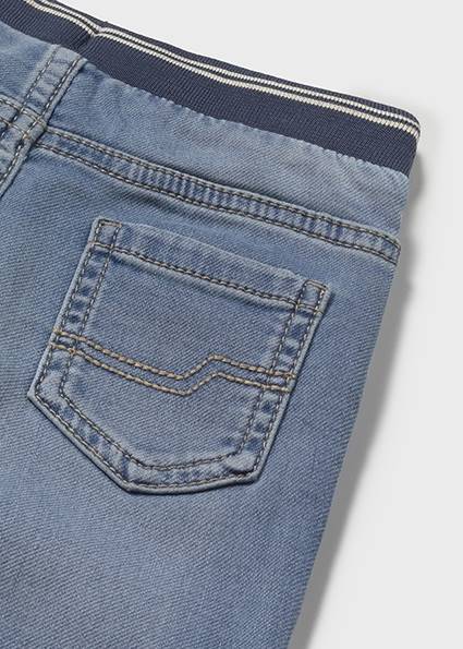Spodnie soft denim jogger 1583-84 80