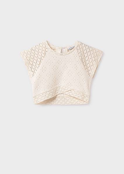 Top ażurowy dzianina 6042-38 157