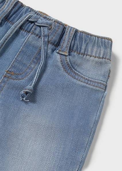 Spodnie długie jeans basic 596-41 6-9 75