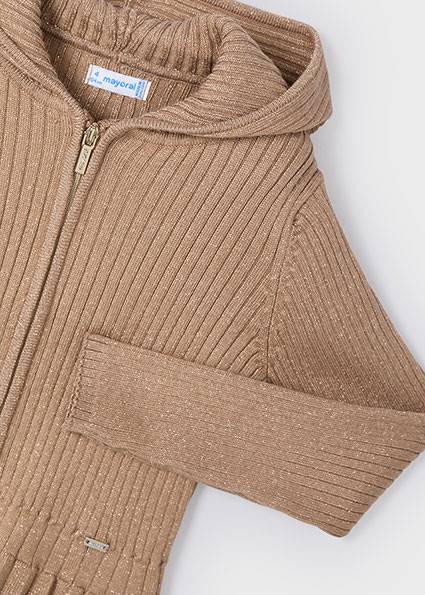 Sweter trykot ze ściągaczem 3365-10 134