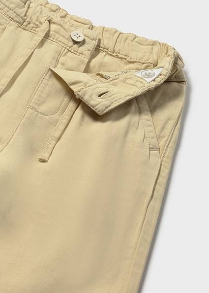 Spodnie len relaxed 1580-80 98