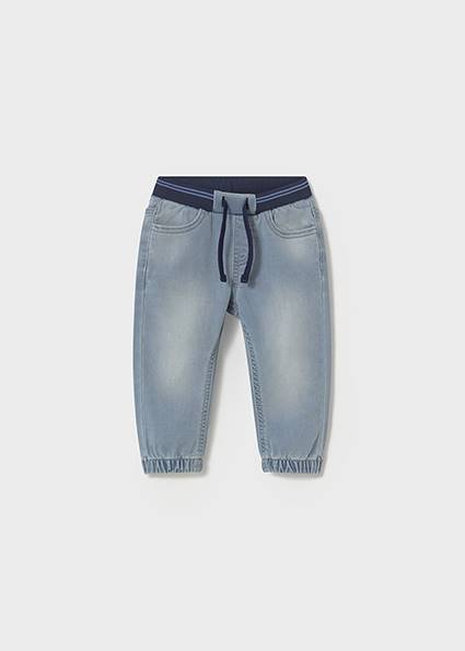 Spodnie soft denim jogger 1583-85 92