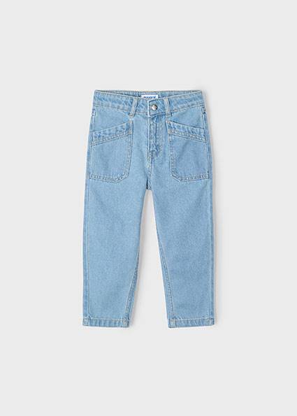 Długie spodnie mom fit 3554-96 122