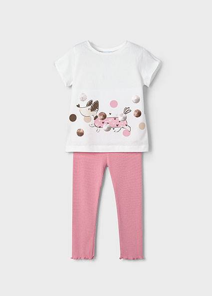 Komplet z legginsami 3706-66 116