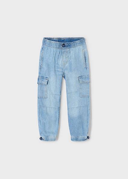 Spodnie denim cargo 3573-24 128