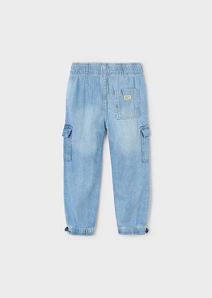 Spodnie denim cargo 3573-24 128