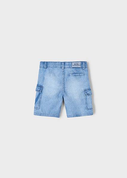Bermudy typu cargo denim 3229-96 134