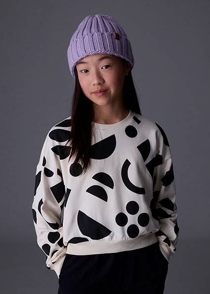 Bluza nadruk 7426-31 158