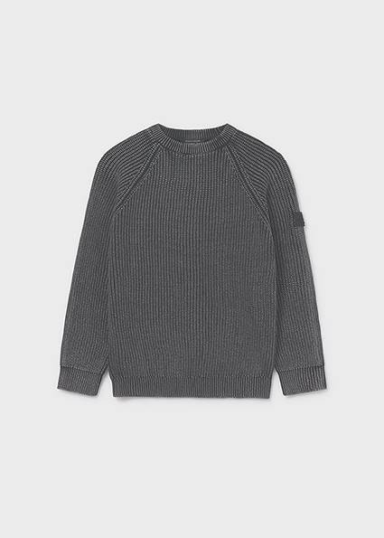 Prążkowany sweter 7302-80 152