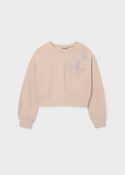 Bluza z kwiatem 7421-35 140